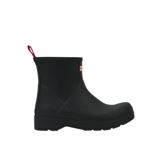 Hunter Play Short Wellington Boots Black