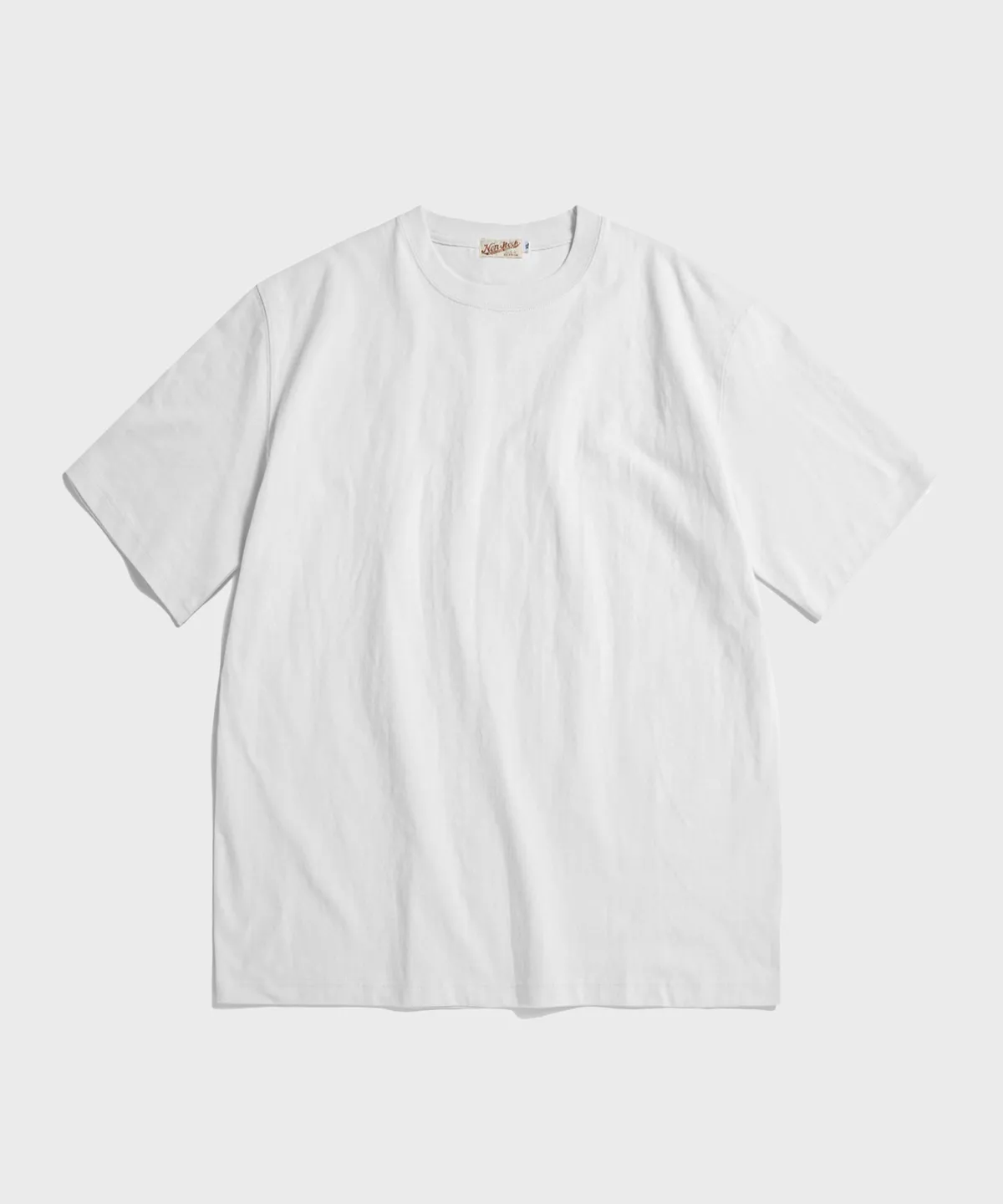 브론슨 9oz USA Cotton Tubular Tee White
