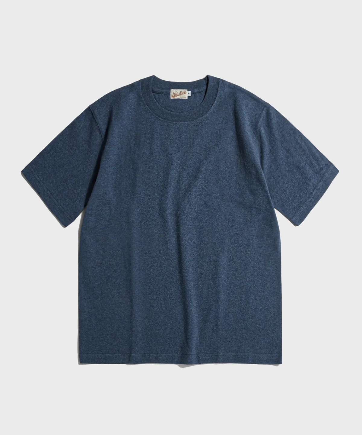 브론슨 9oz USA Cotton Tubular Tee Denim Blue