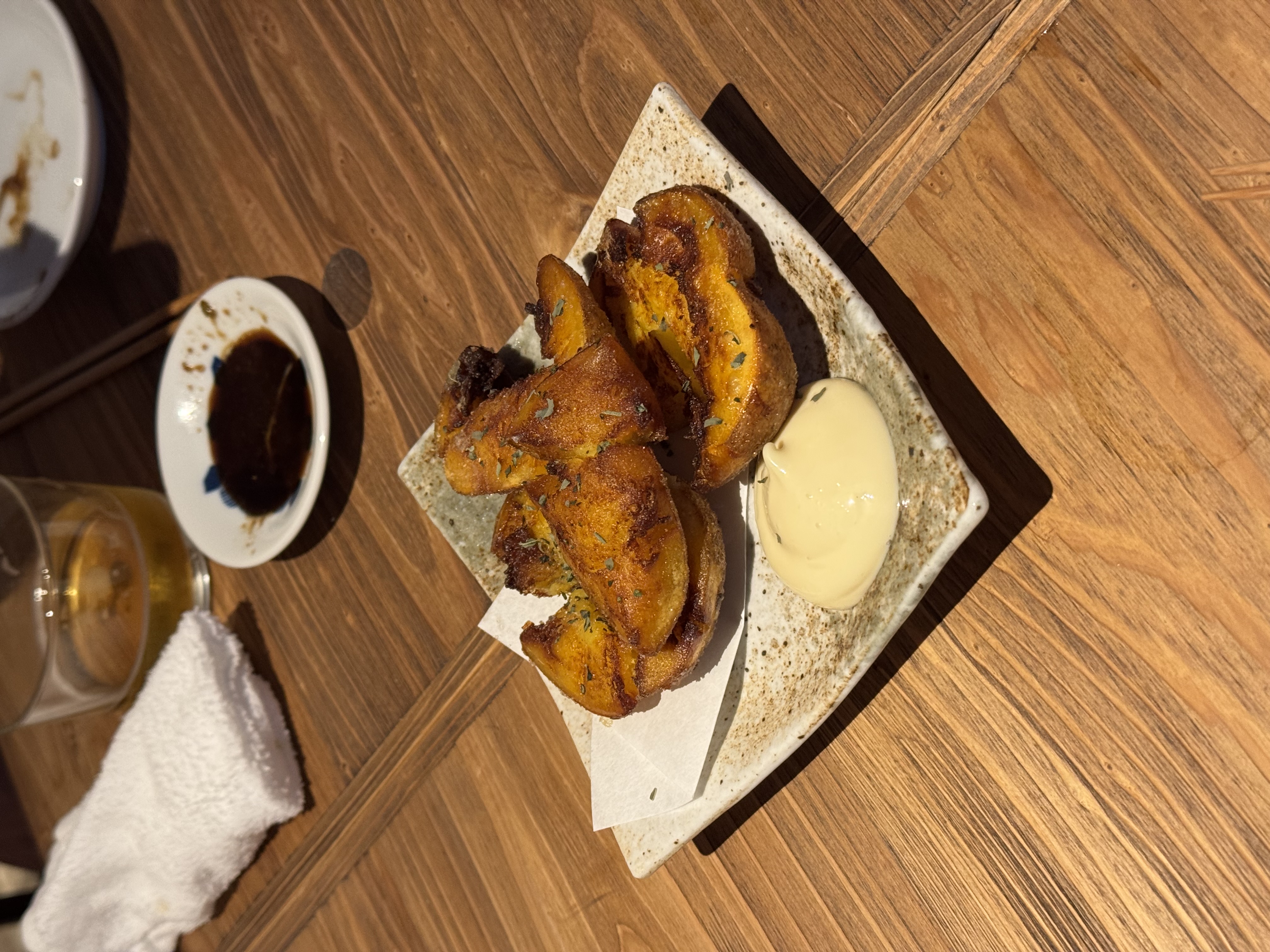 웨지 고구마 맛 없을 수 없지